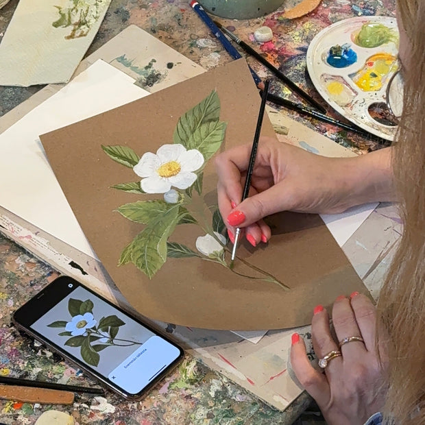 Paints and Botanicals guassiworkshop 2026