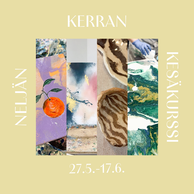 Neljän kerran kesäkurssi 27.5.-17.6.