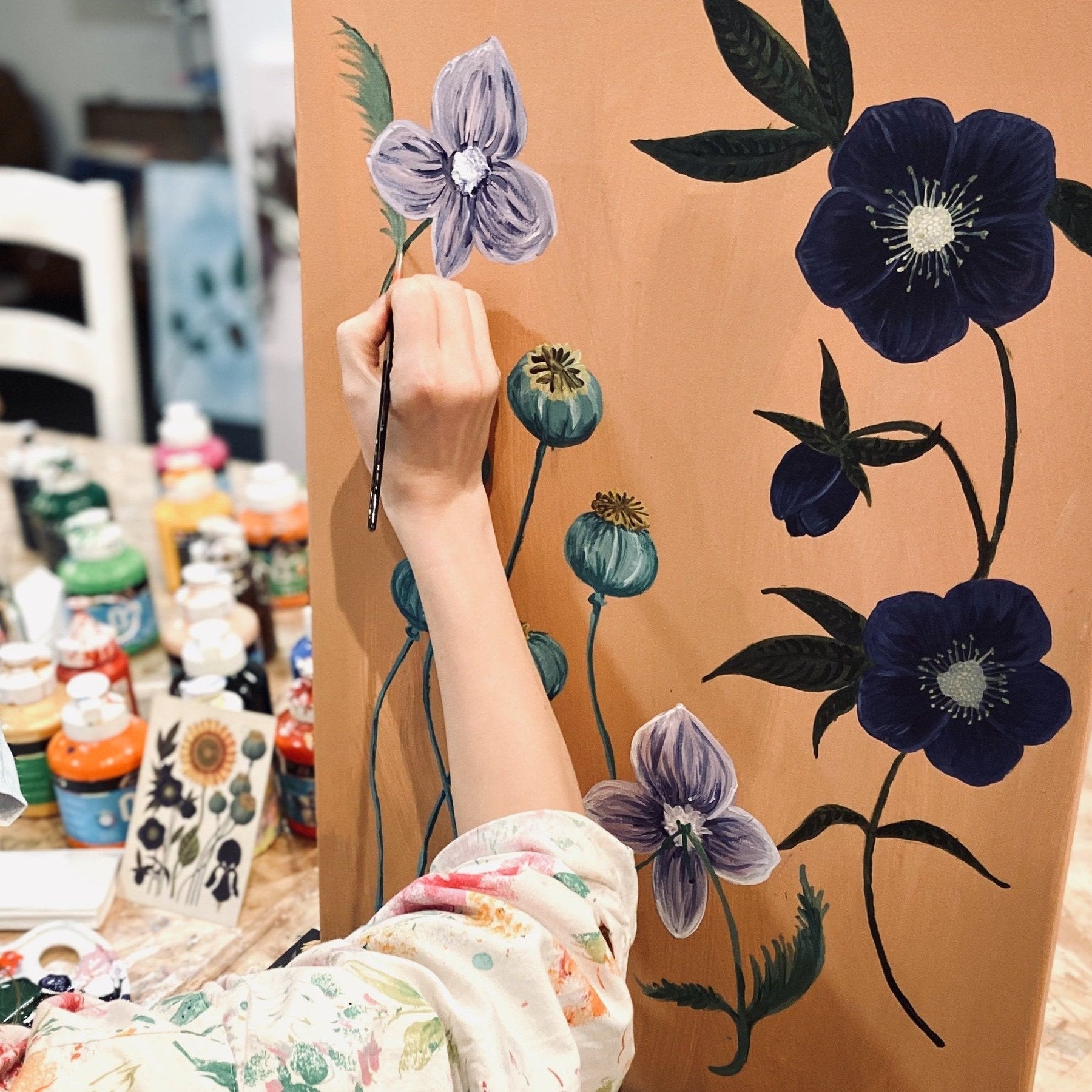 Paints and Wine Paints and Friends Helsinki