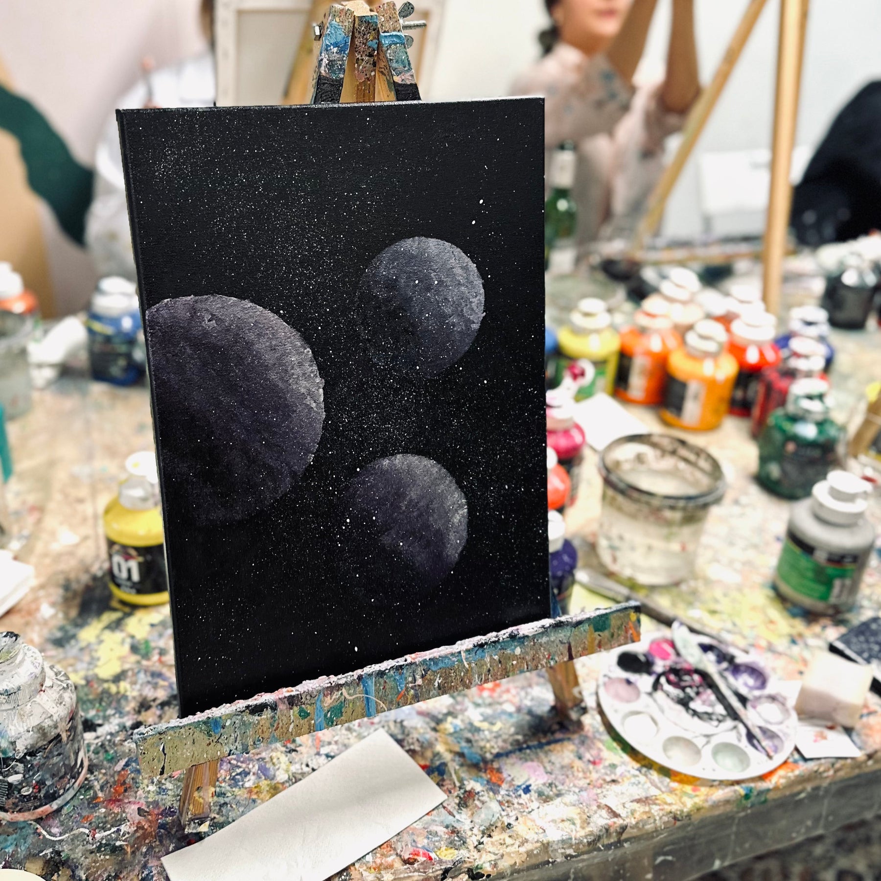 Paints and Wine Paints and Friends Helsinki