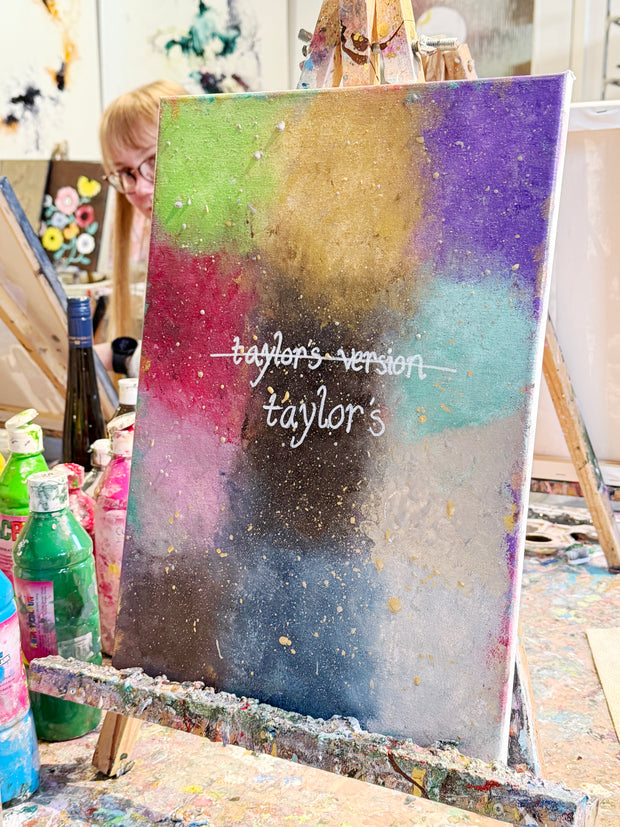 PE 10.10. klo 17-19 Paints and Wine FOR SWIFTIES
