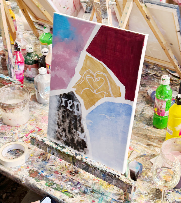 PE 10.10. klo 17-19 Paints and Wine FOR SWIFTIES