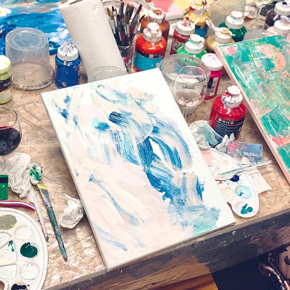 Paints and Wine Paints and Friends Helsinki