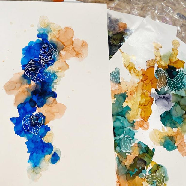 Alcohol ink June 2023 