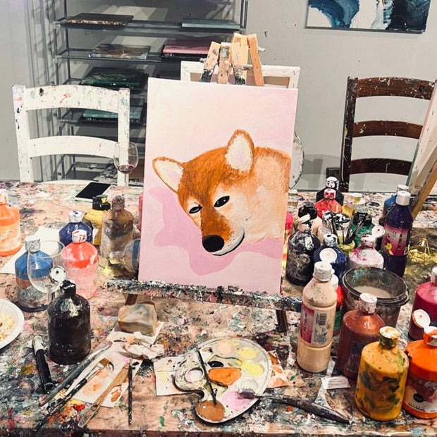 Paints and Wine special: Paint your Pet!