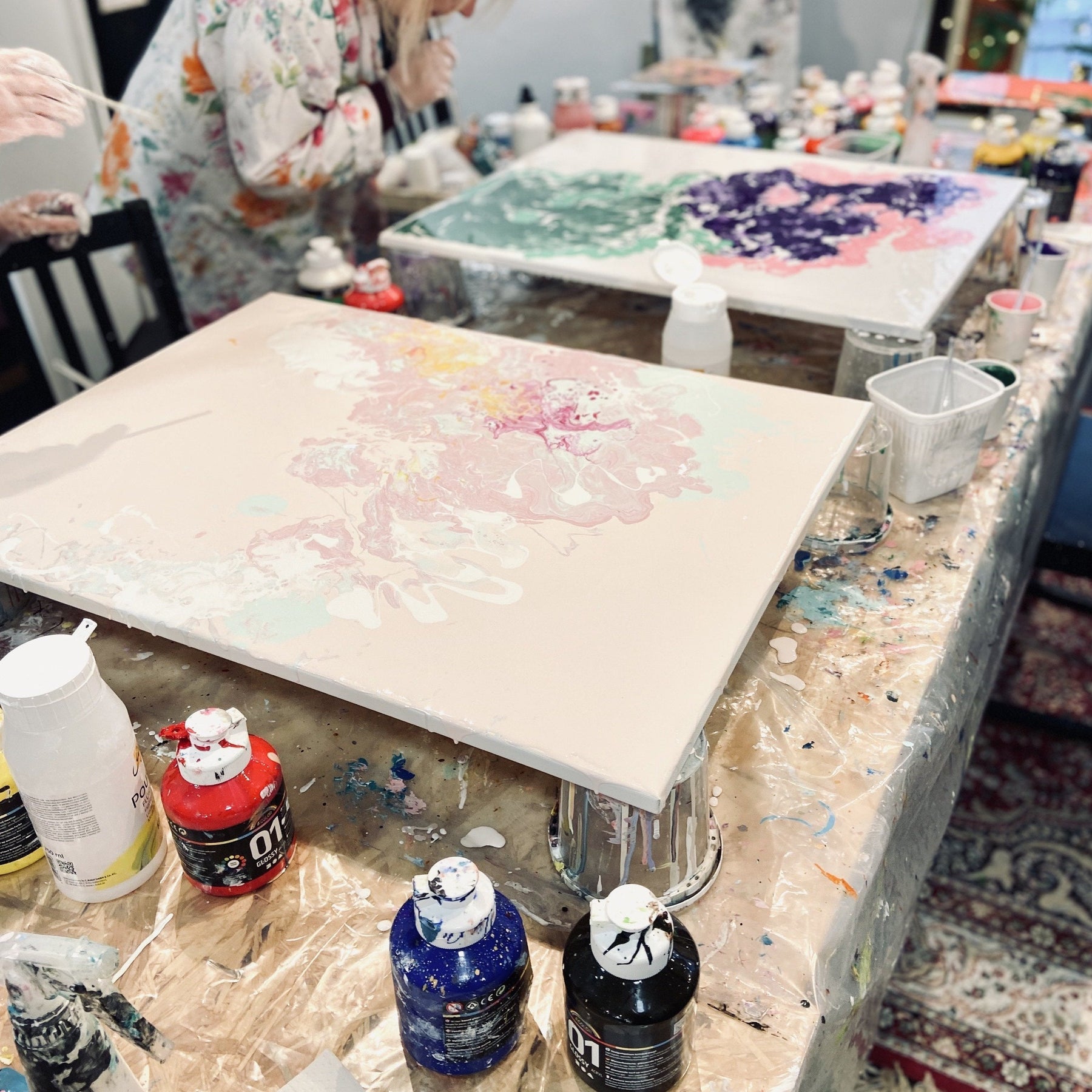 Akryylikaato Paints and Friends Helsinki